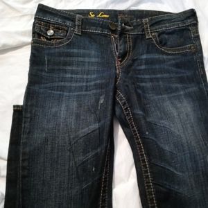 KUT From The Kloth Low Waist Flare Jeans. Size 10